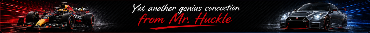 Yet another genius concoction from Mr. Huckle